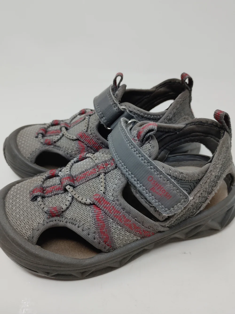 NEW Oshkosh Toddler Boys Closed Toe Abe Play Sandals Size 9M